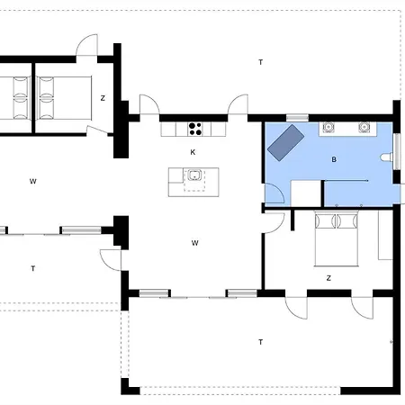Feriehus 1651-vejby-lundekrog-3 Vejby Strand